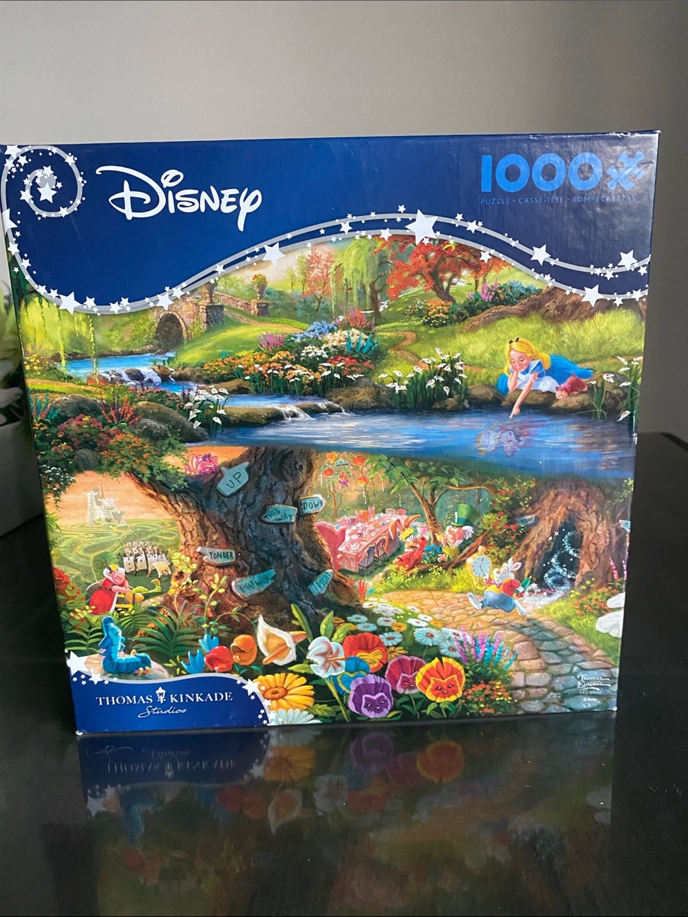 Disney Alice in Wonderland Puzzle Thomas Kinkade Jigsaw